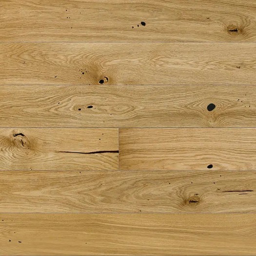 Wallmann Eg Plank, rustik, børstet natur olie, V4-463