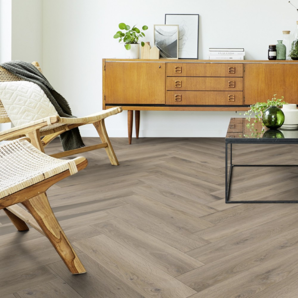 Tarkett Woodstock Herringbone - Chester Oak LIGHT