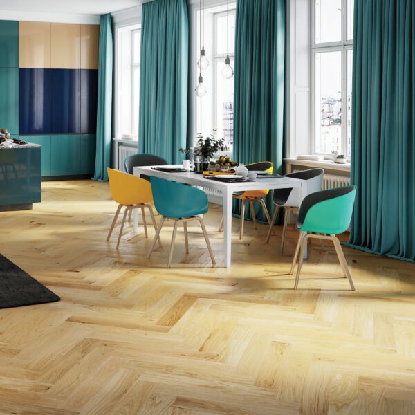 Wallmann Sildeben Lamelparket Gulv Eg Caramel