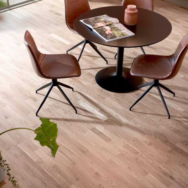 Wallmann Lamelparket 3-stav gulv eg natur