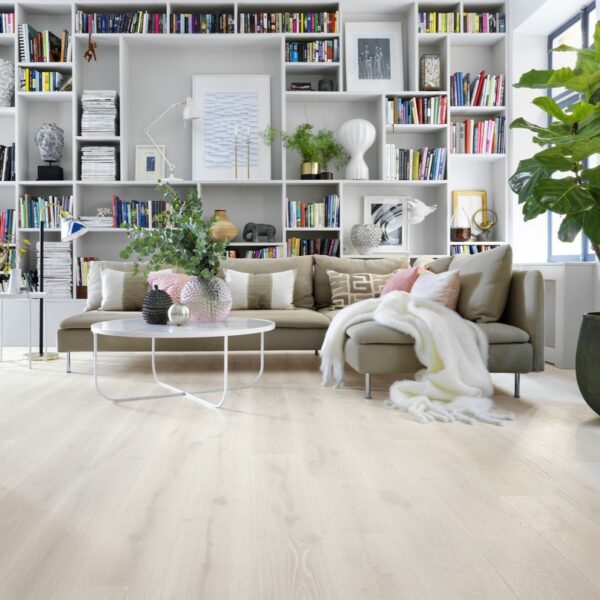 Tarkett Trægulv Heritage Oak opal white