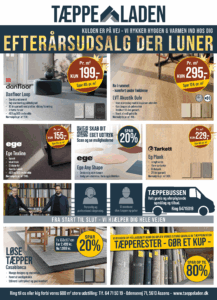 Annonce med efteråstilbud udgivet i Hus og Have uge 42