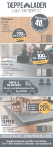 Tæppeladen Annonce 2026 Januar